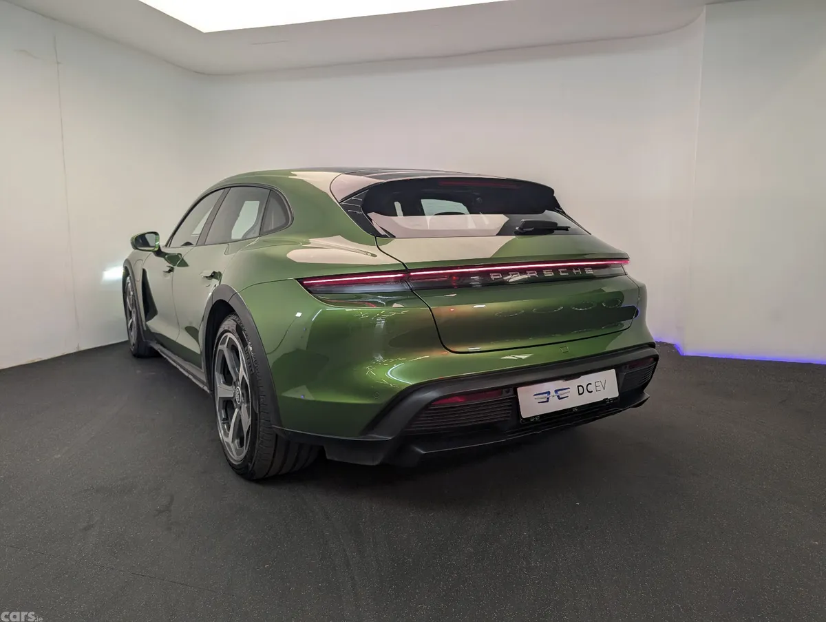Porsche Taycan Estate, Electric, 2022, Green