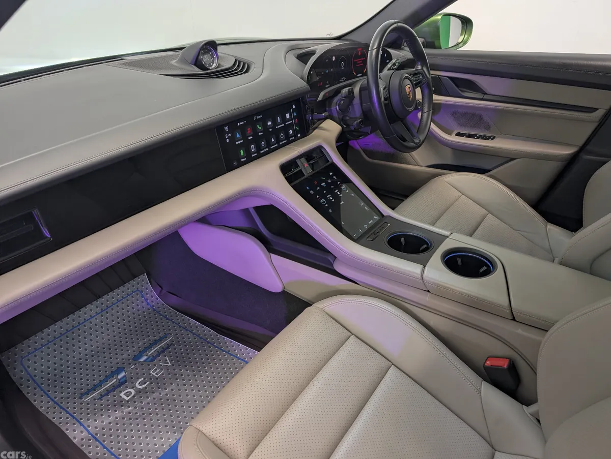 Porsche Taycan Estate, Electric, 2022, Green
