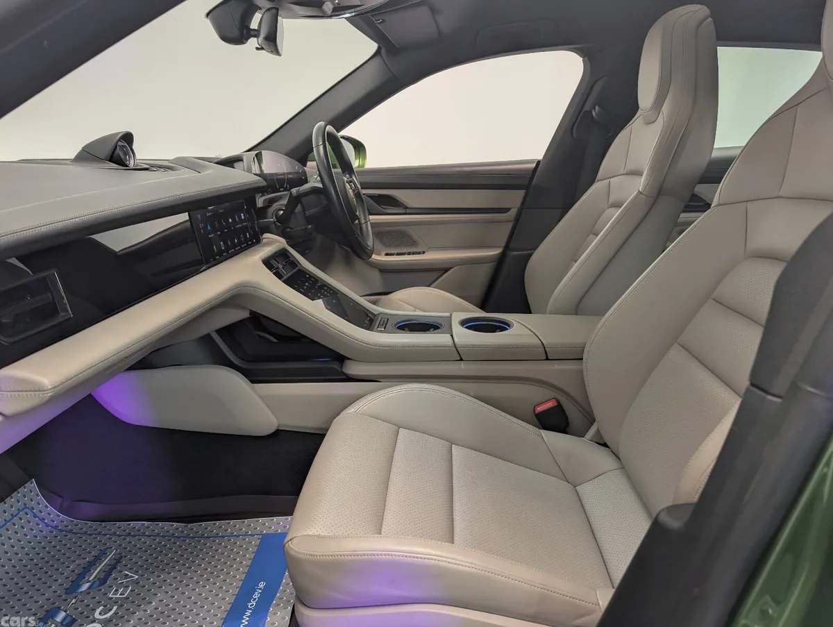 Porsche Taycan Estate, Electric, 2022, Green