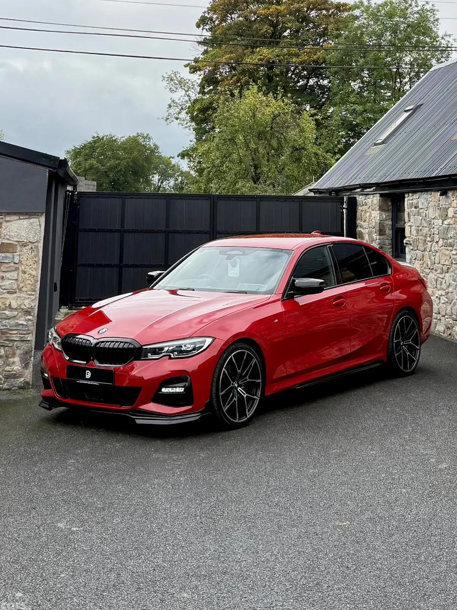 BMW 3-Series Saloon, Diesel, 2021, Red