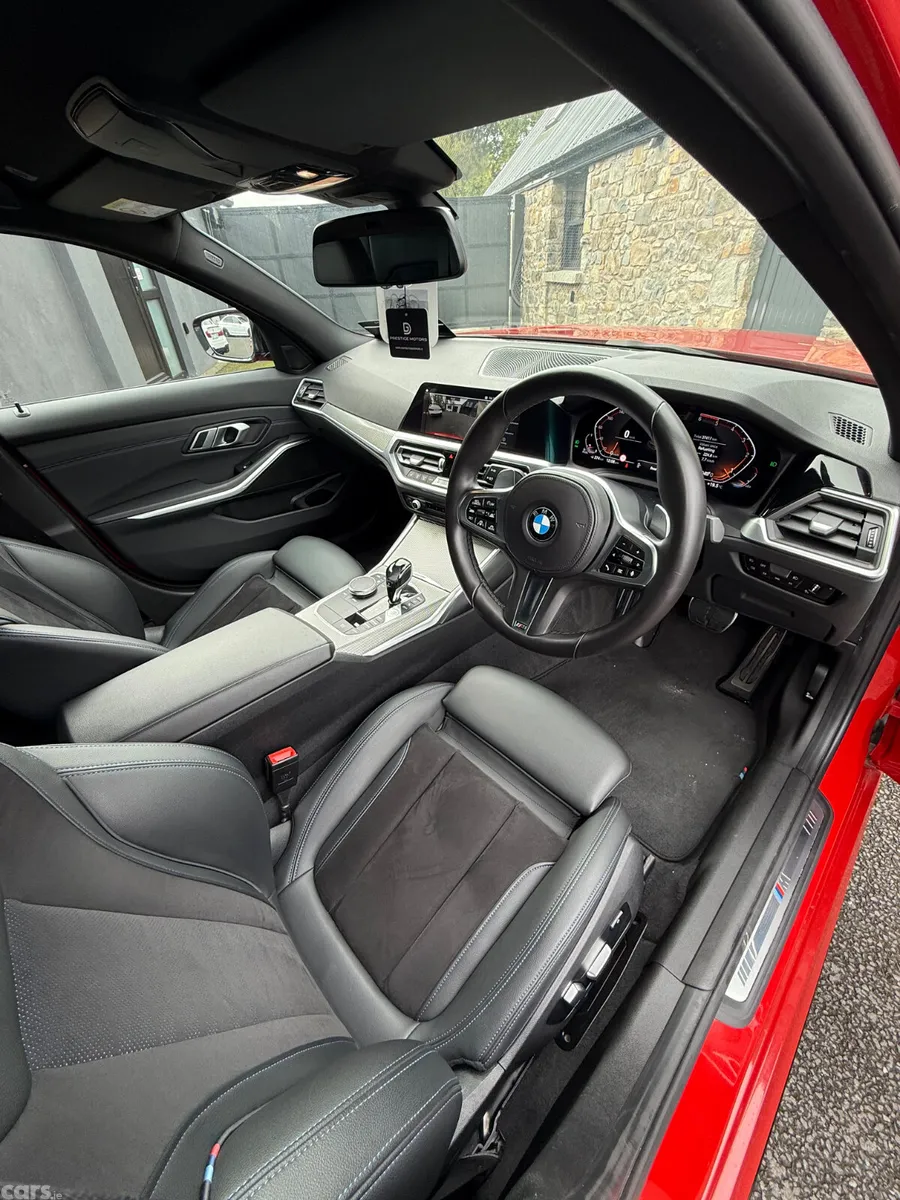 BMW 3-Series Saloon, Diesel, 2021, Red