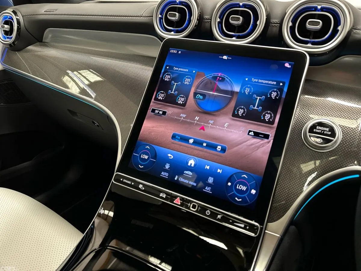 Mercedes-Benz GLC SUV, Diesel Hybrid, 2024, Blue