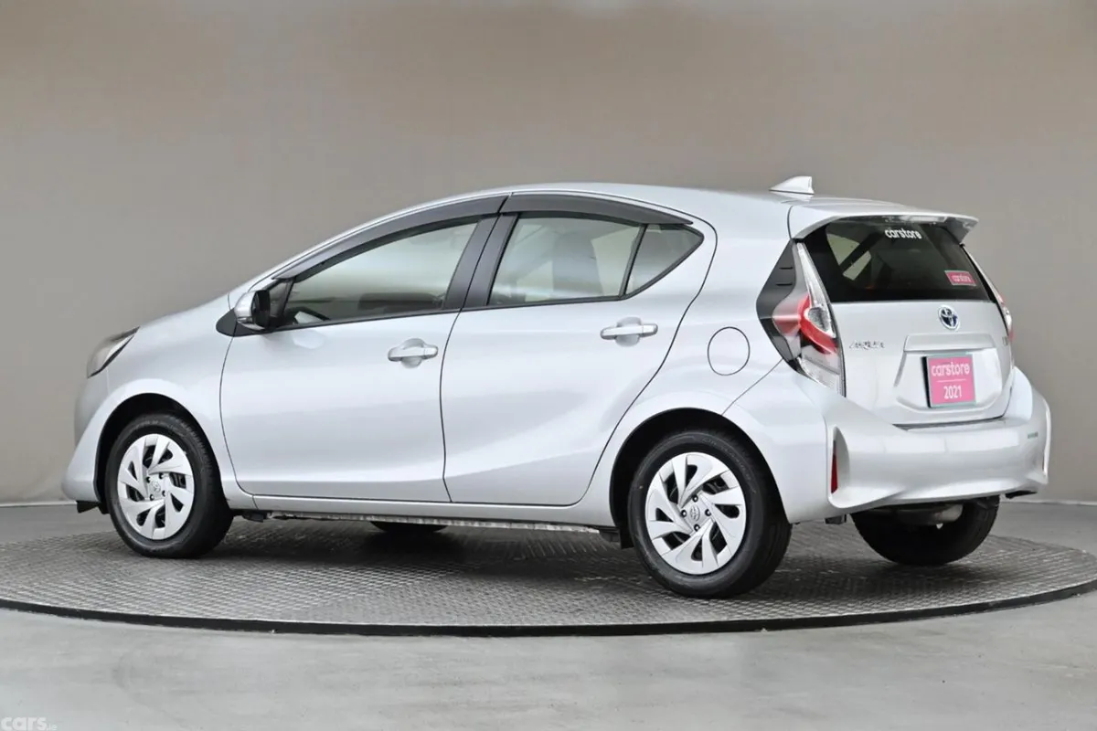 Toyota Aqua Hatchback, Petrol Hybrid, 2021, Silver