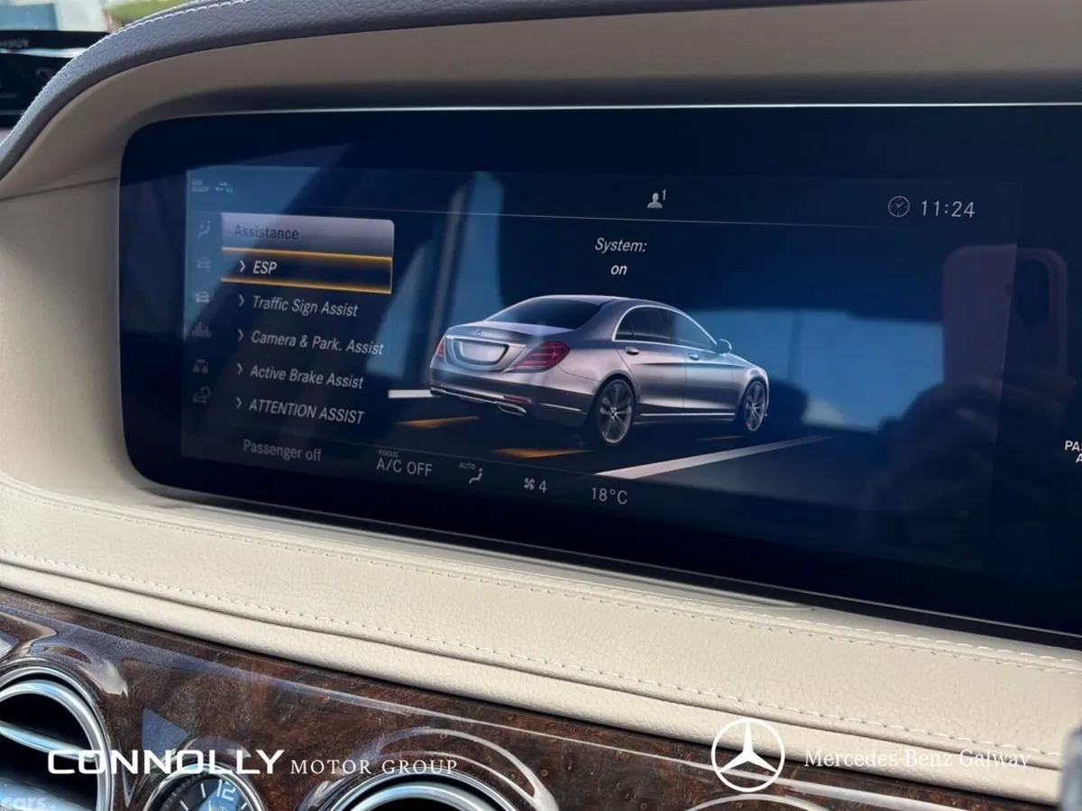 Mercedes-Benz S-Class Saloon, Diesel, 2018, Grey