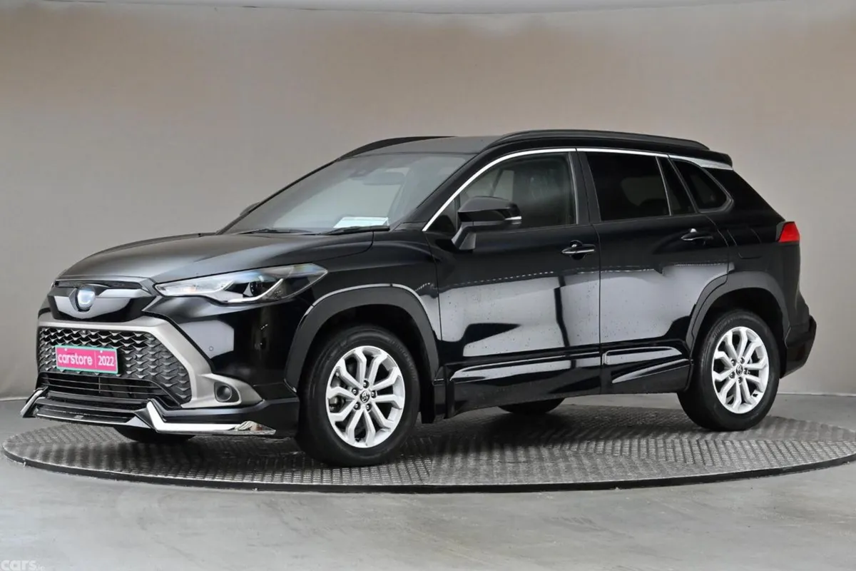 Toyota Corolla Cross SUV, Petrol Hybrid, 2022, Black