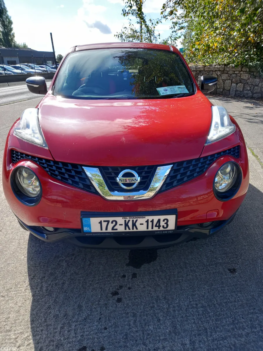 Nissan Juke SUV, Diesel, 2017, Red