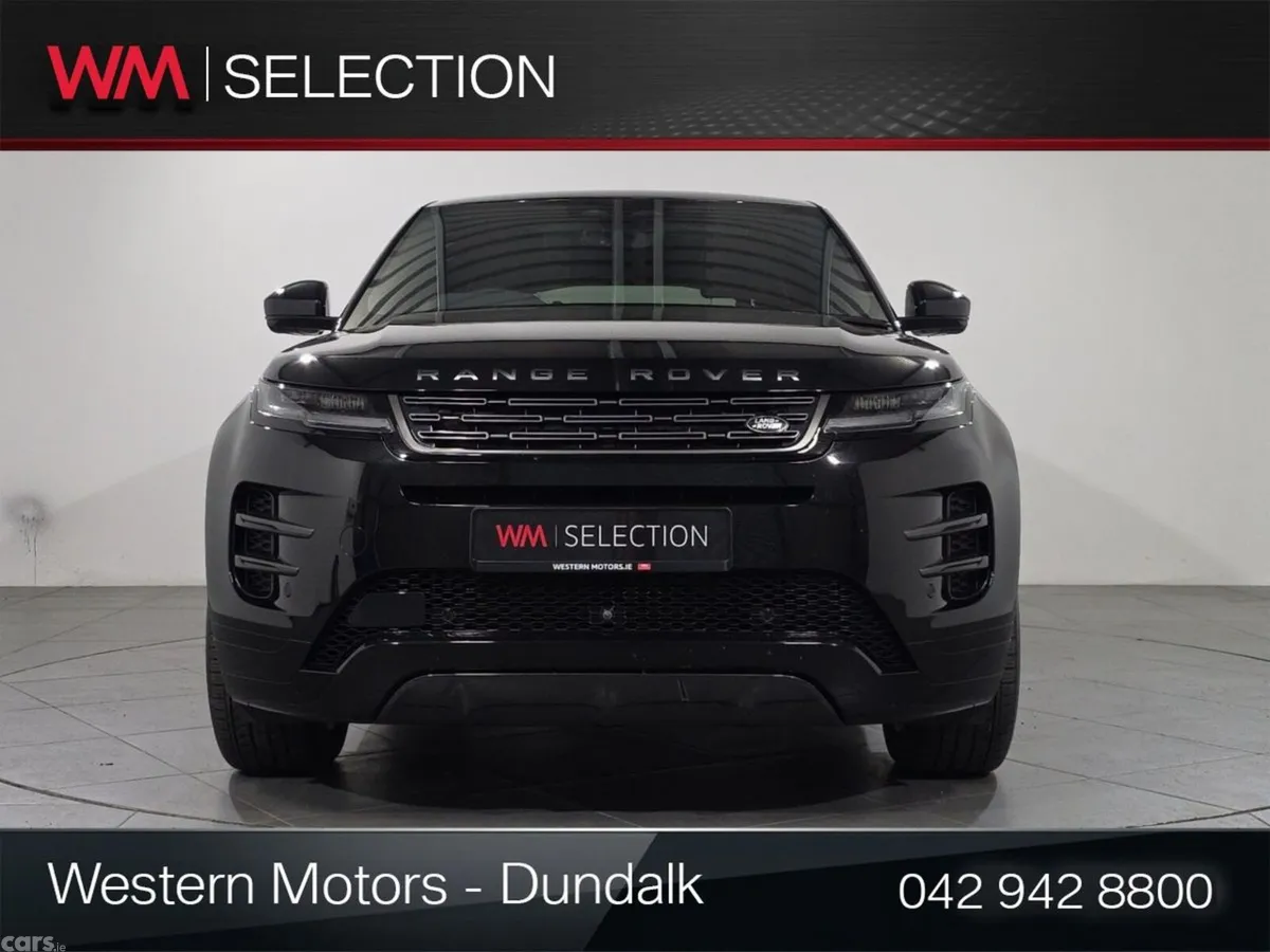 Land Rover Range Rover Evoque SUV, Petrol Plug-in Hybrid, 2026, Black