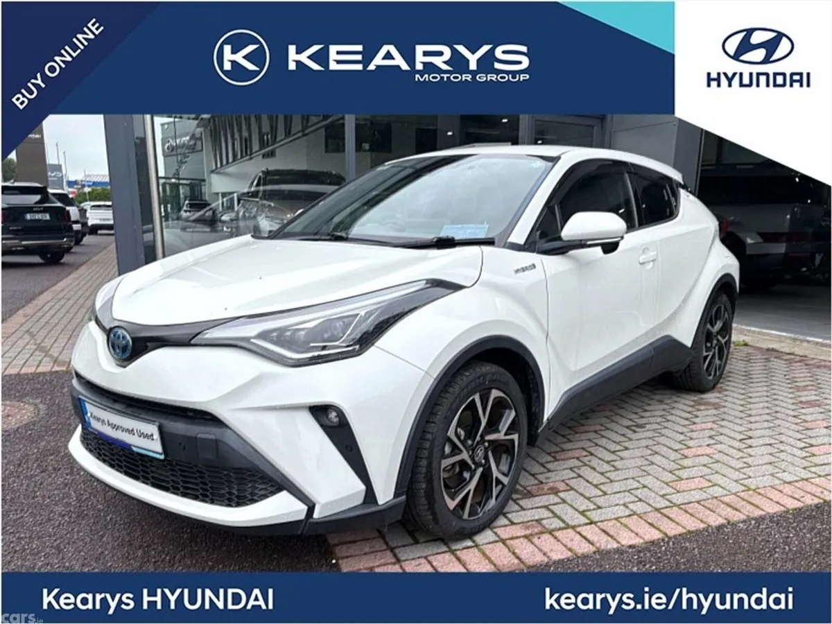 Toyota C-HR SUV, Petrol Hybrid, 2020, White