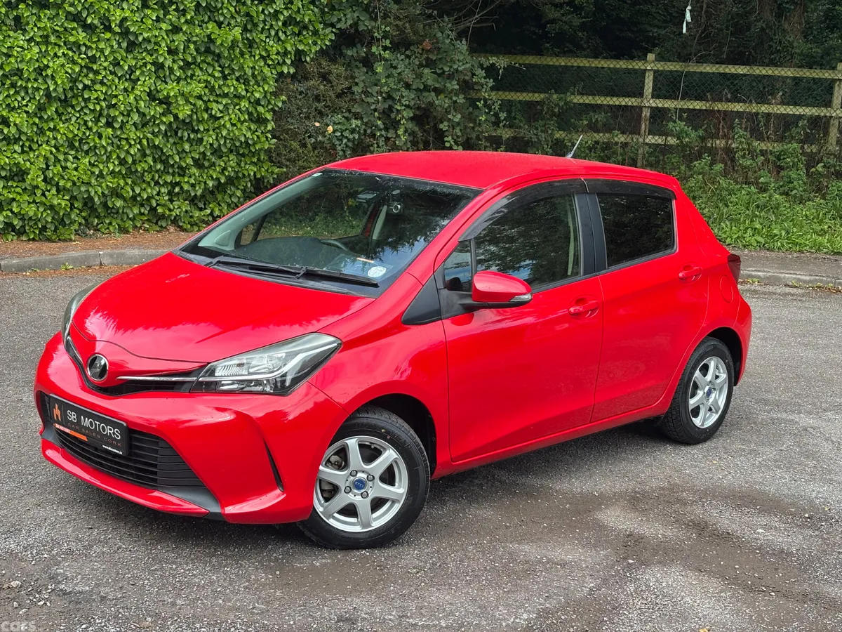 Toyota Vitz Hatchback, Petrol, 2016, Red