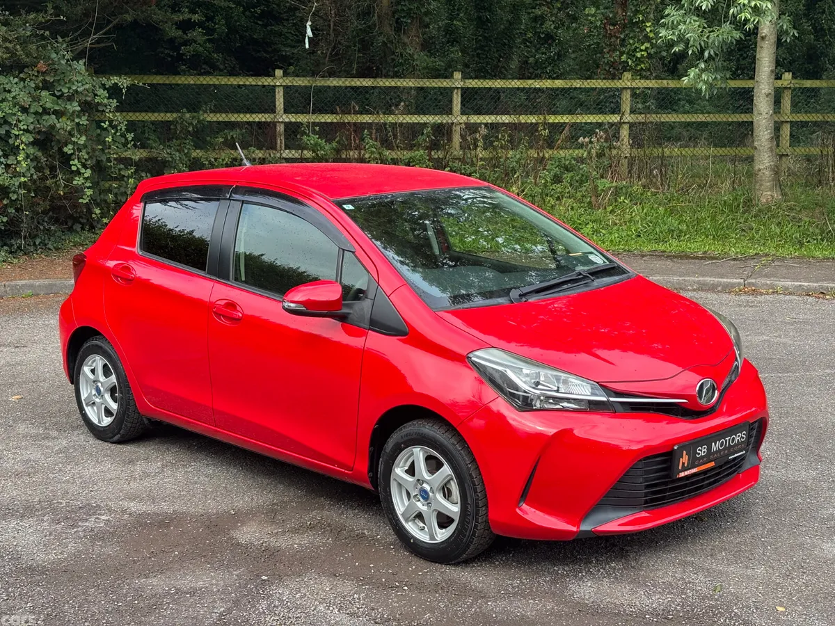 Toyota Vitz Hatchback, Petrol, 2016, Red