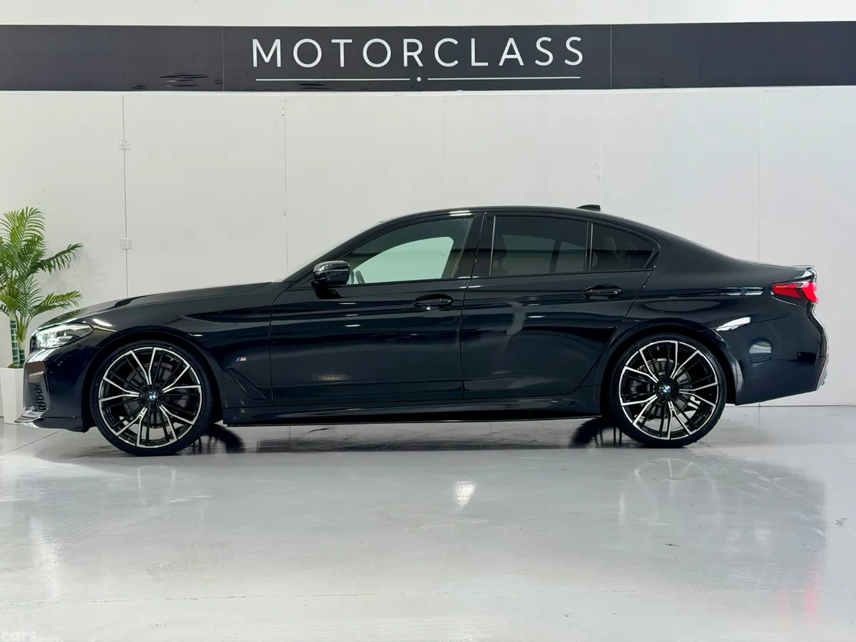 BMW 5-Series Saloon, Diesel, 2021, Black