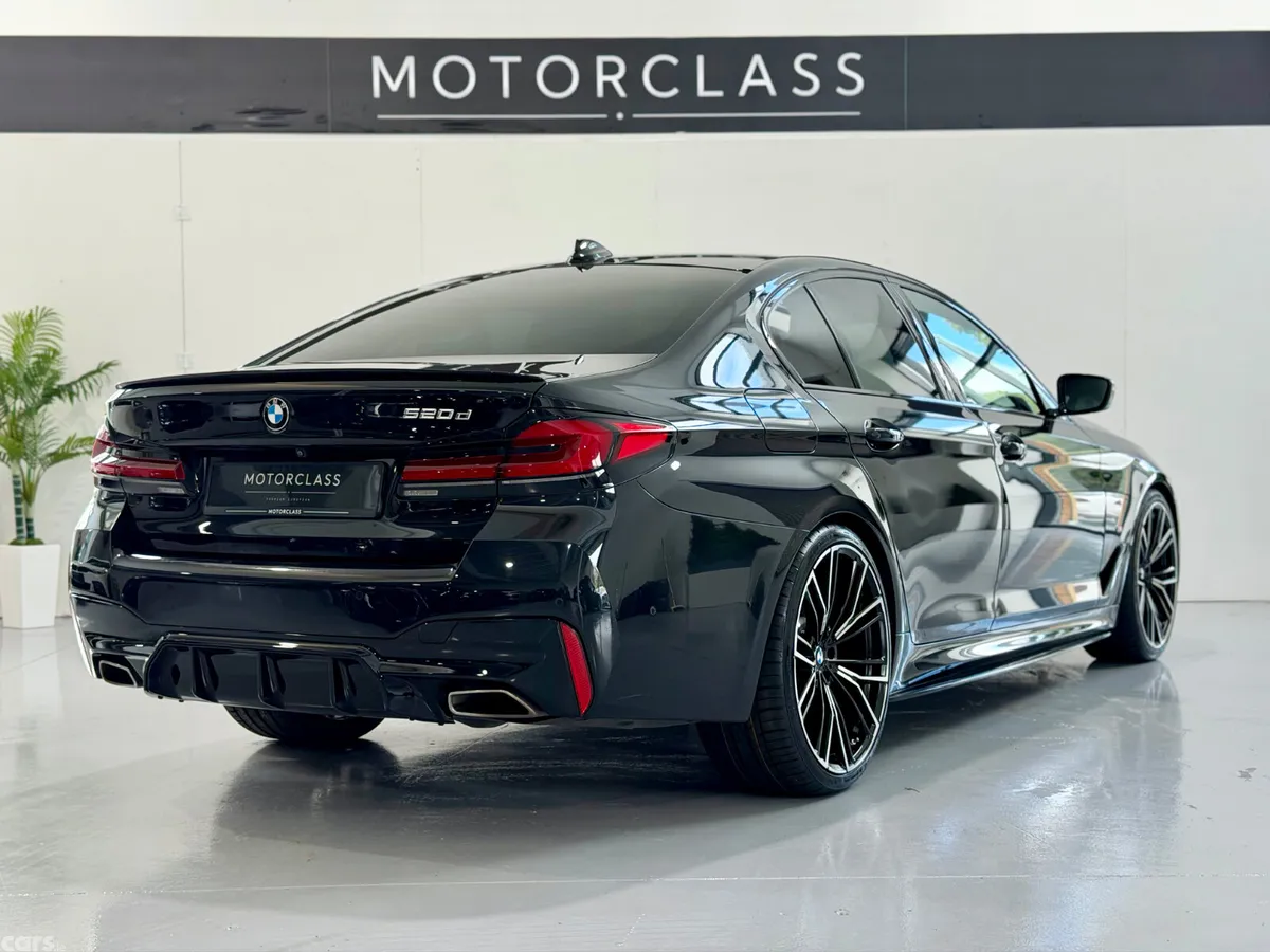 BMW 5-Series Saloon, Diesel, 2021, Black