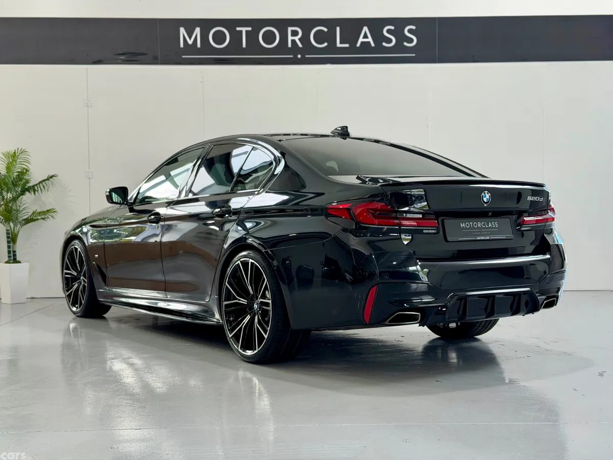 BMW 5-Series Saloon, Diesel, 2021, Black