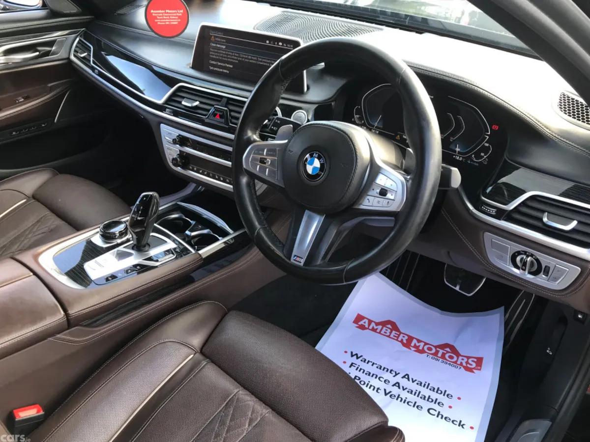 BMW 7-Series Saloon, Petrol Plug-in Hybrid, 2019, Brown