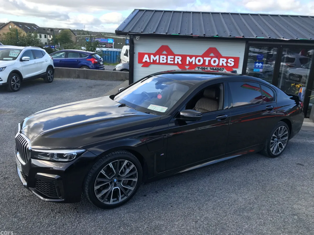 BMW 7-Series Saloon, Petrol Plug-in Hybrid, 2019, Brown