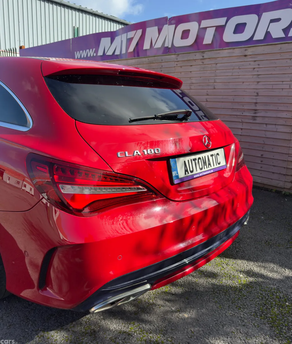Mercedes-Benz CLA Estate, Petrol, 2017, Red