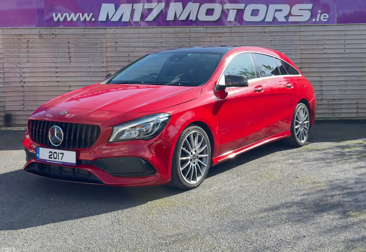 Mercedes-Benz CLA Estate, Petrol, 2017, Red