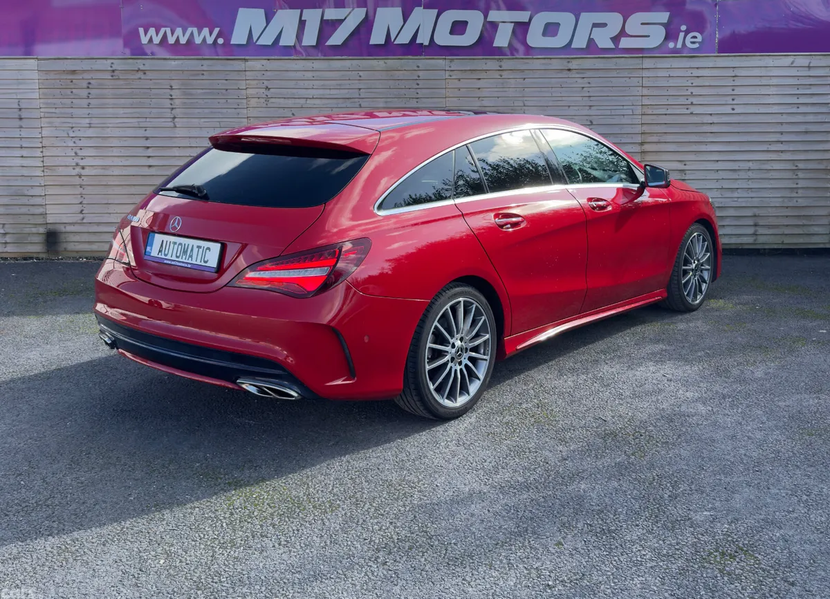 Mercedes-Benz CLA Estate, Petrol, 2017, Red