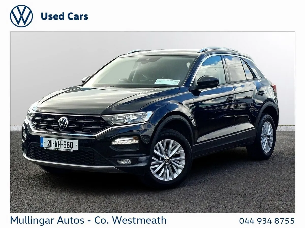 Volkswagen T-Roc SUV, Petrol, 2021, Black
