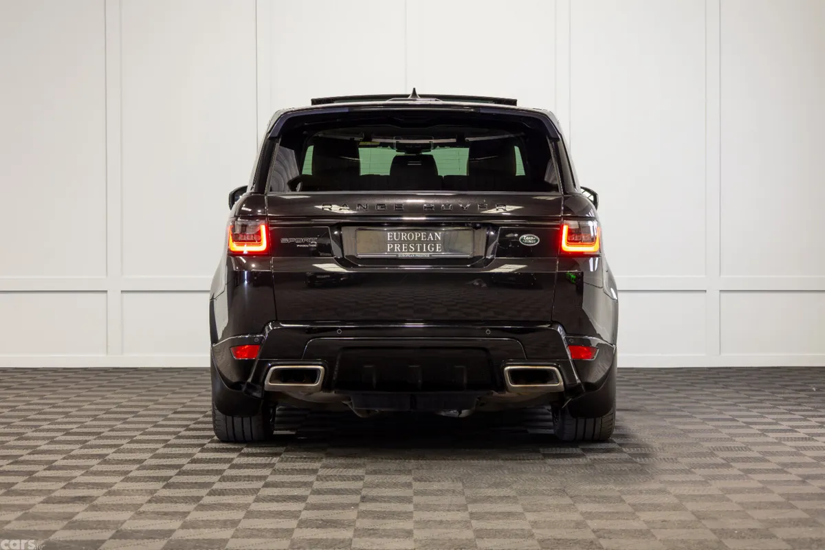 Land Rover Range Rover Sport SUV, Petrol Plug-in Hybrid, 2022, Black