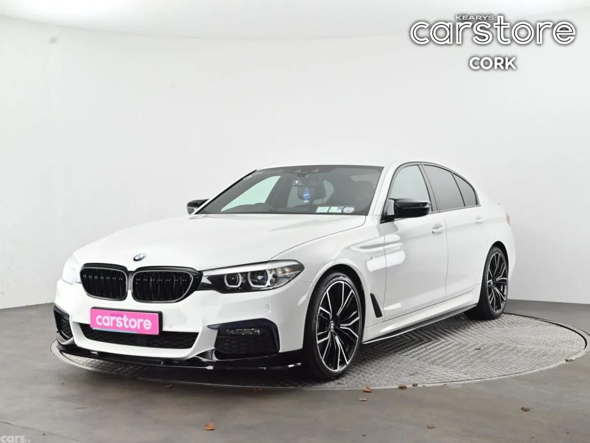 BMW 5-Series Saloon, Diesel, 2020, White