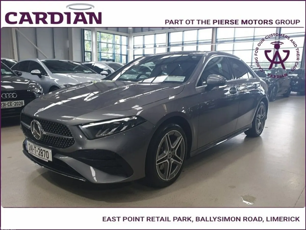 Mercedes-Benz A-Class Saloon, Petrol Plug-in Hybrid, 2024, Grey