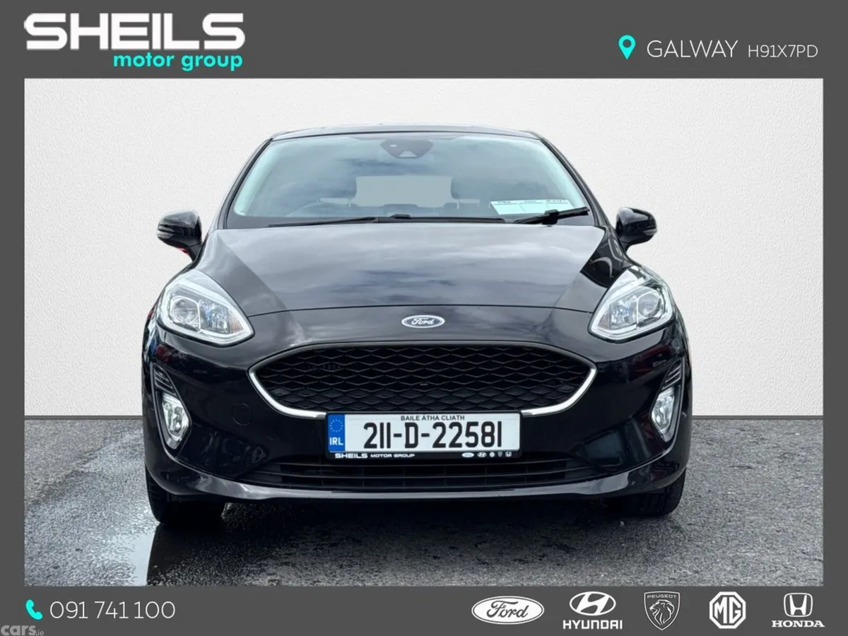 Ford Fiesta Hatchback, Petrol, 2021, Black