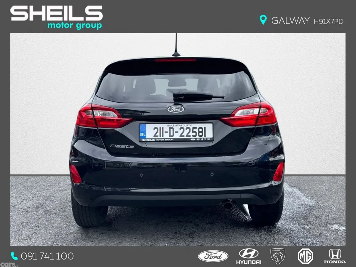 Ford Fiesta Hatchback, Petrol, 2021, Black