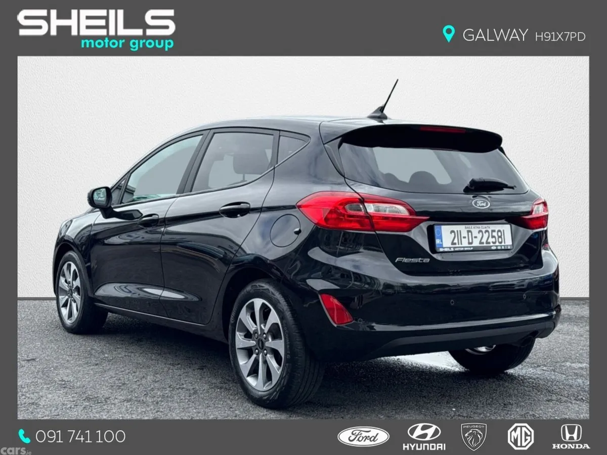 Ford Fiesta Hatchback, Petrol, 2021, Black