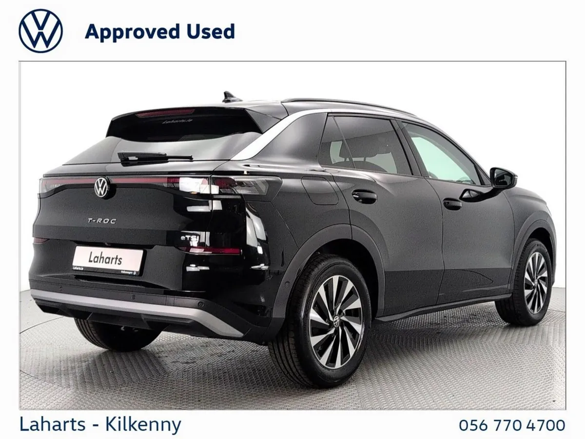 Volkswagen T-Roc SUV, Petrol, 2026, Black