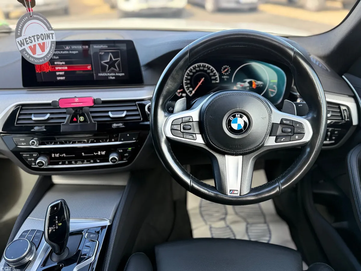 BMW 5-Series Saloon, Diesel, 2019, White