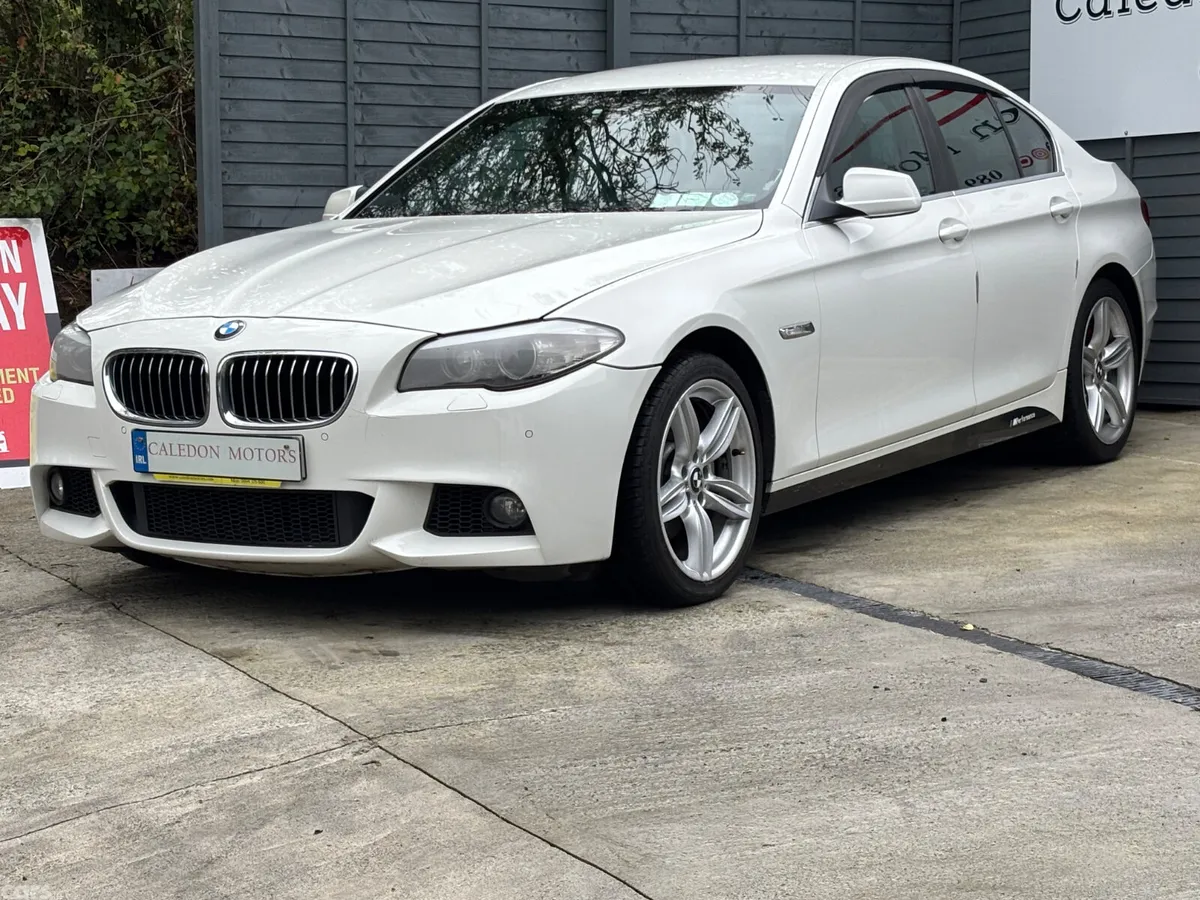BMW 5-Series Saloon, Diesel, 2012, White