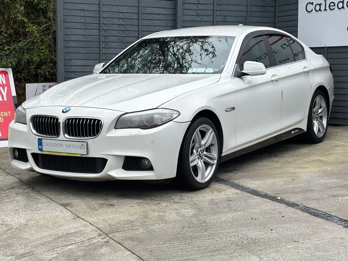 BMW 5-Series Saloon, Diesel, 2012, White