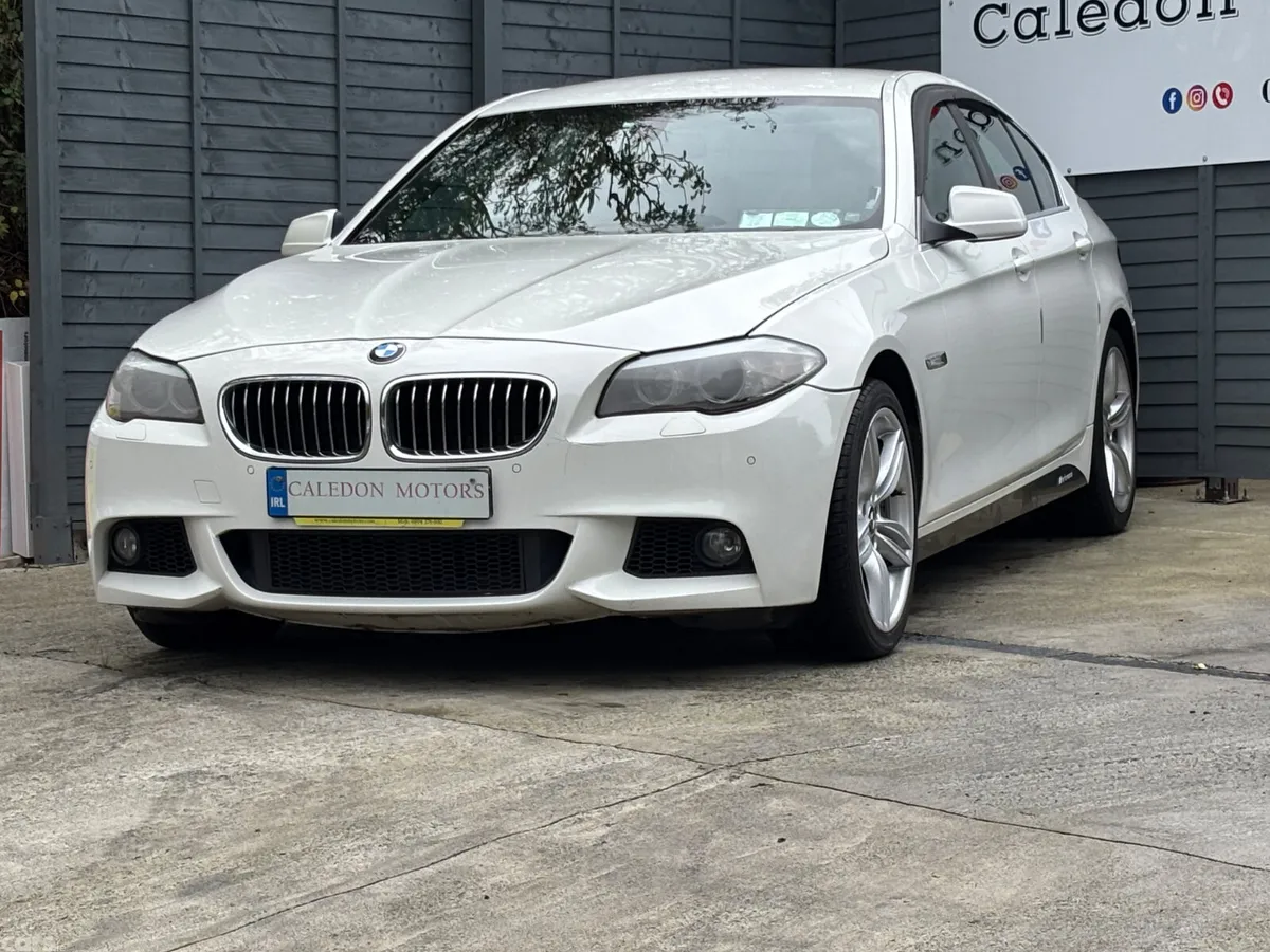 BMW 5-Series Saloon, Diesel, 2012, White