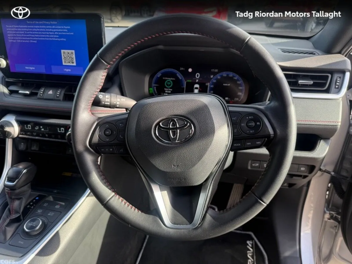 Toyota RAV4 Estate, Petrol Plug-in Hybrid, 2024, Silver