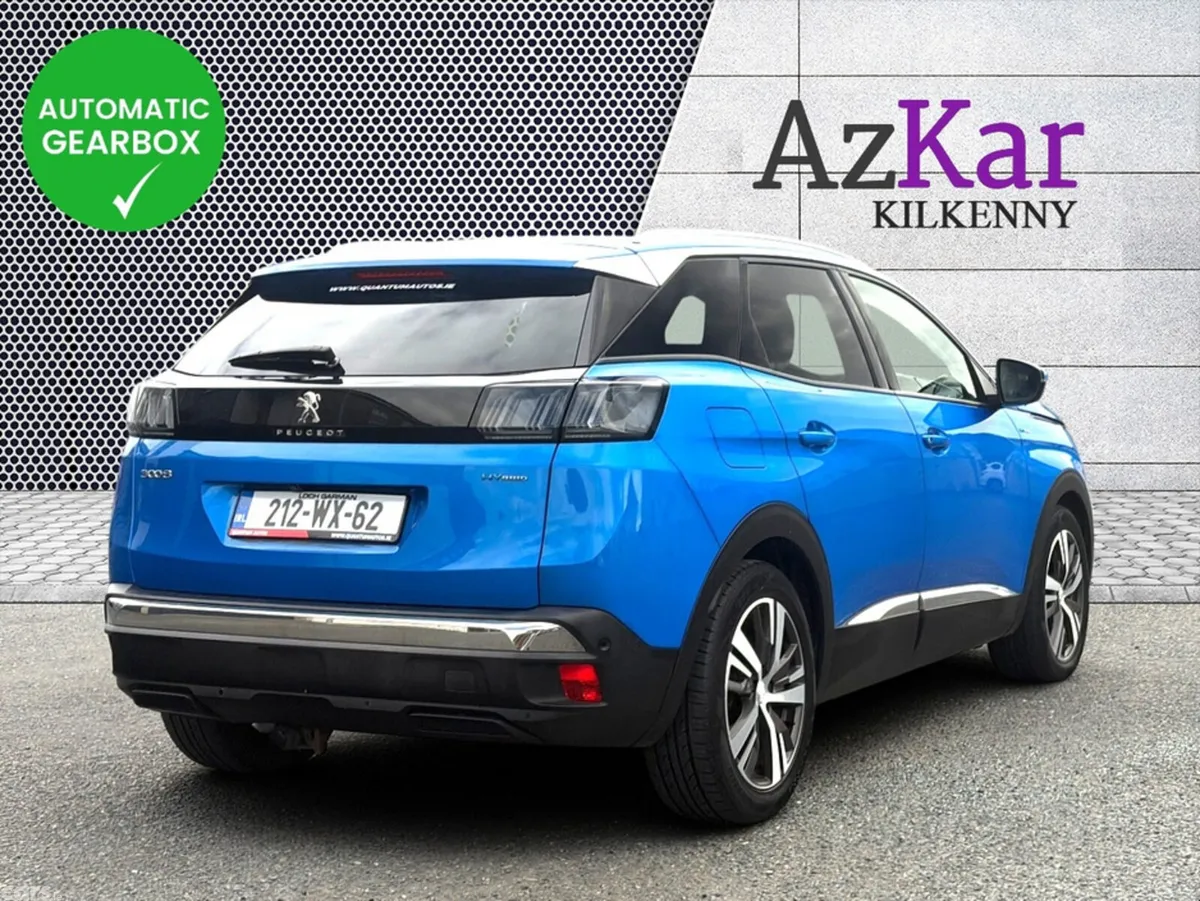 Peugeot 3008 SUV, Petrol Plug-in Hybrid, 2021, Blue