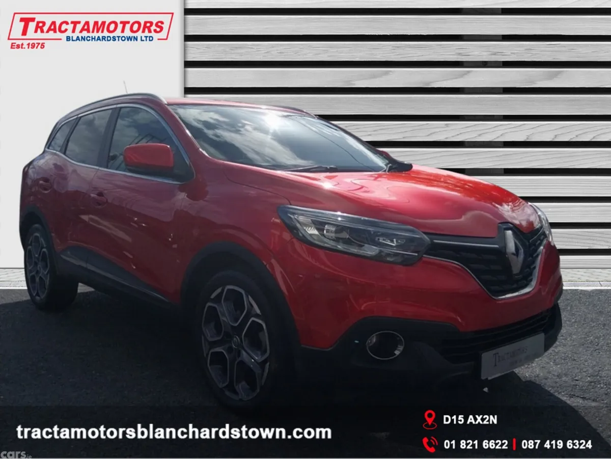 Renault Kadjar SUV, Petrol, 2017, Red