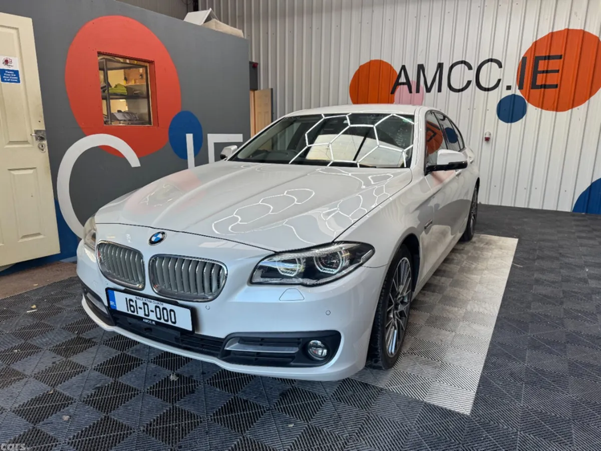 BMW 5-Series Saloon, Diesel, 2016, White
