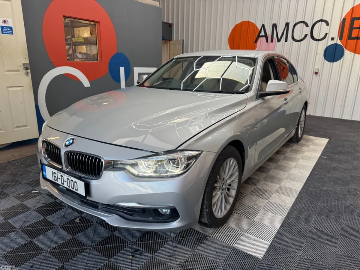 BMW 3-Series Saloon, Petrol Hybrid, 2016, Silver