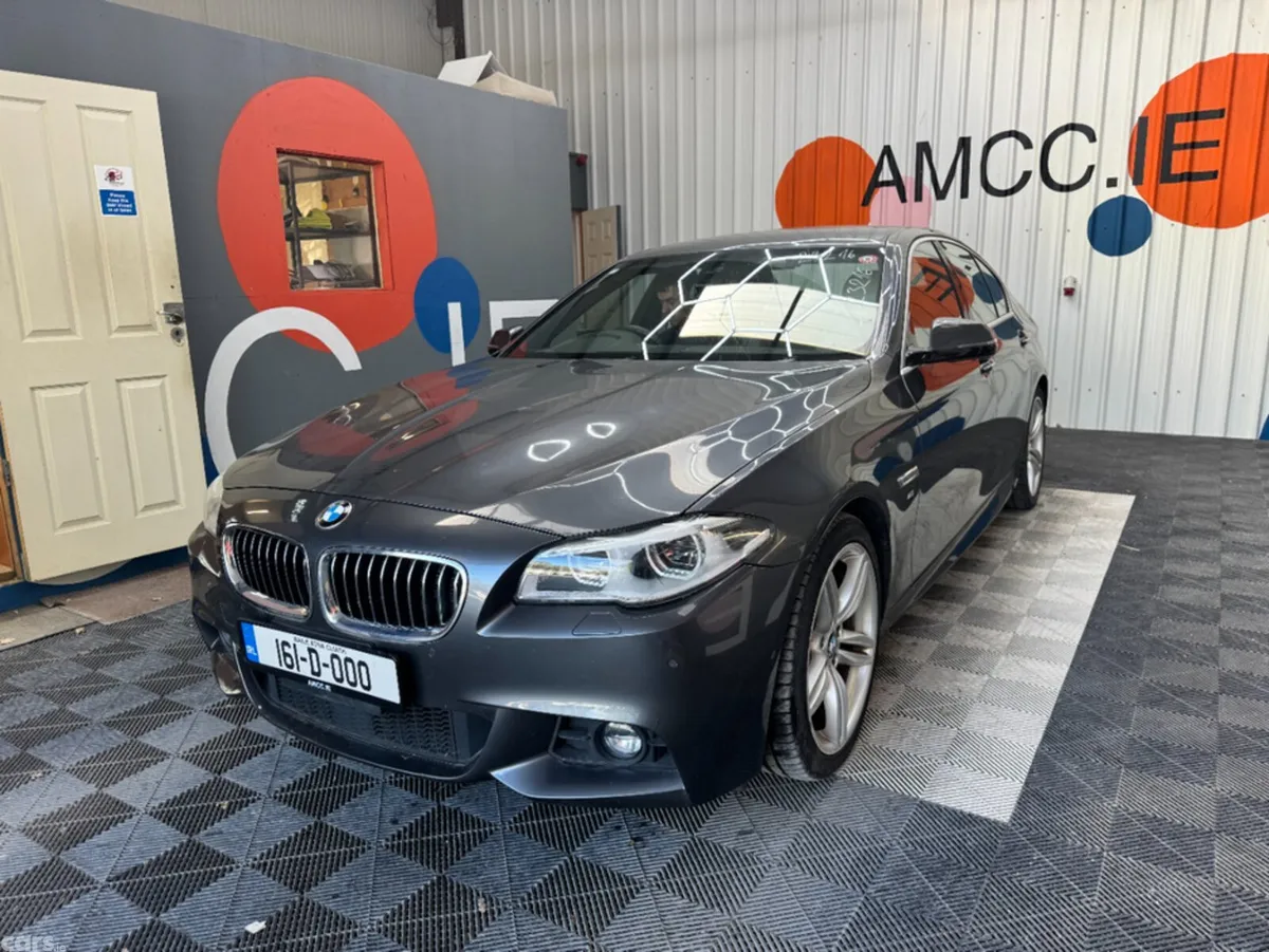 BMW 5-Series Saloon, Petrol, 2016, Grey