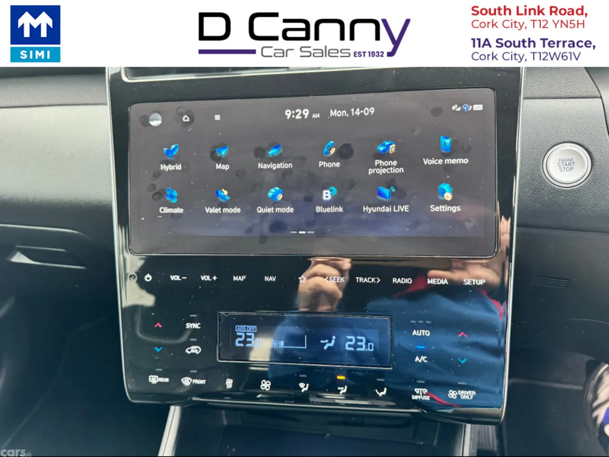 Hyundai Tucson MPV, Petrol Hybrid, 2024, Blue