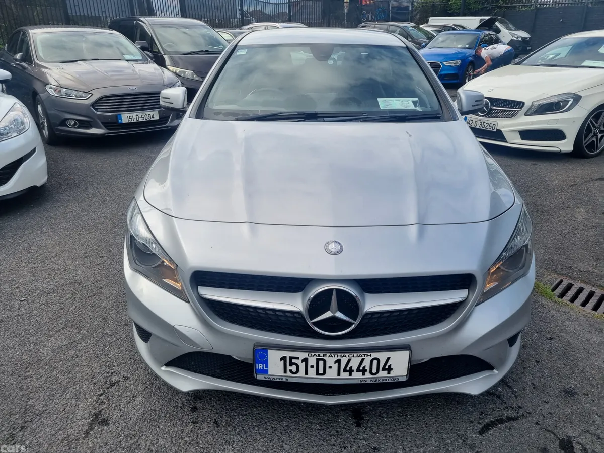 Mercedes-Benz CLA Saloon, Petrol, 2015, Silver