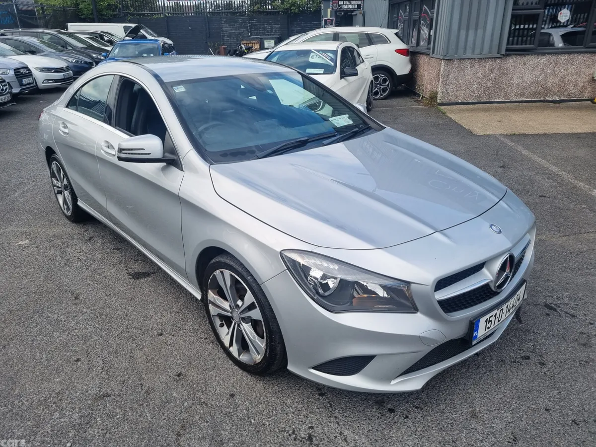 Mercedes-Benz CLA Saloon, Petrol, 2015, Silver