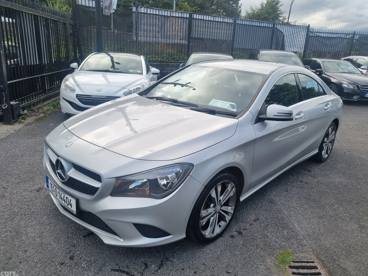 Mercedes-Benz CLA Saloon, Petrol, 2015, Silver