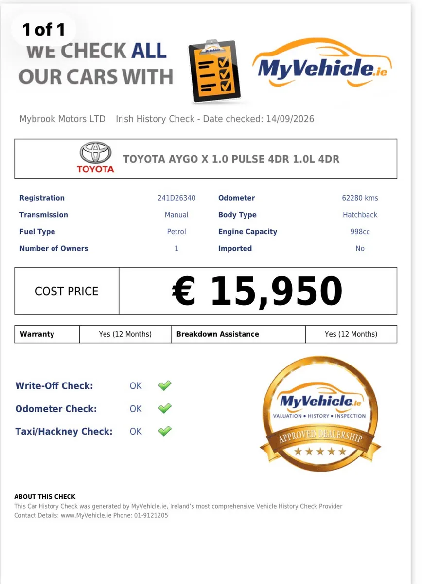 Toyota Aygo X Hatchback, Petrol, 2024, Black
