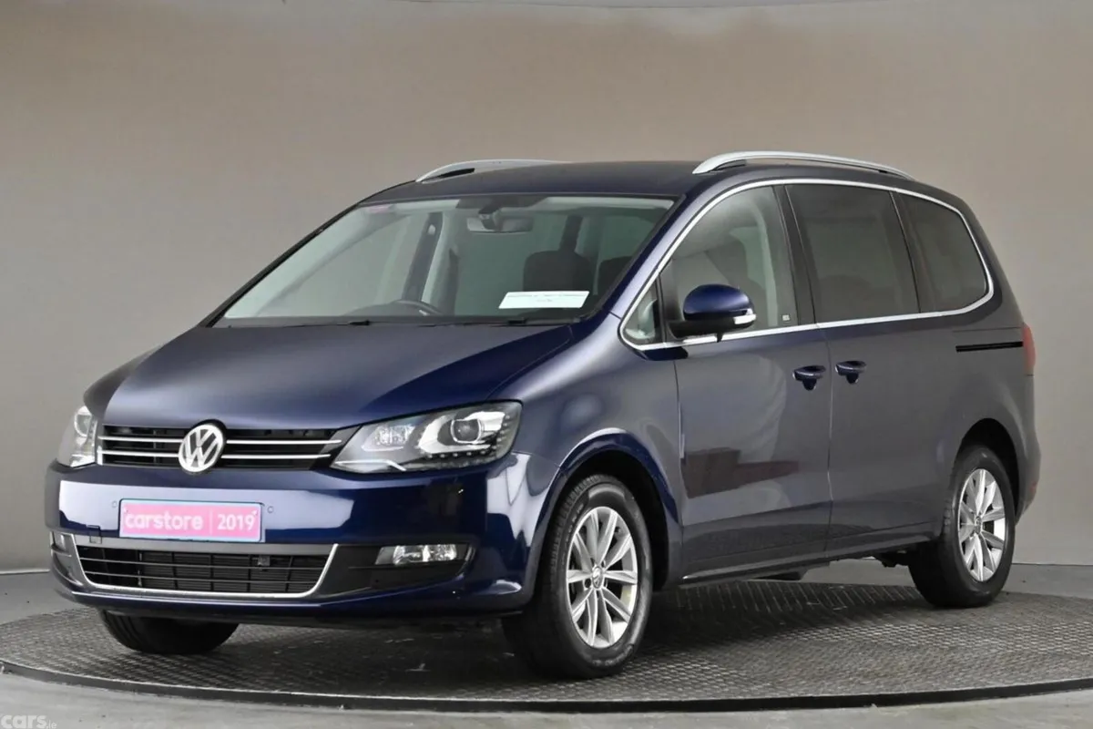 Volkswagen Sharan MPV, Petrol, 2019, Blue
