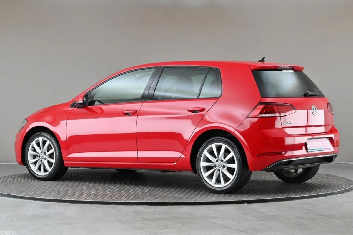 Volkswagen Golf Hatchback, Petrol, 2019, Red
