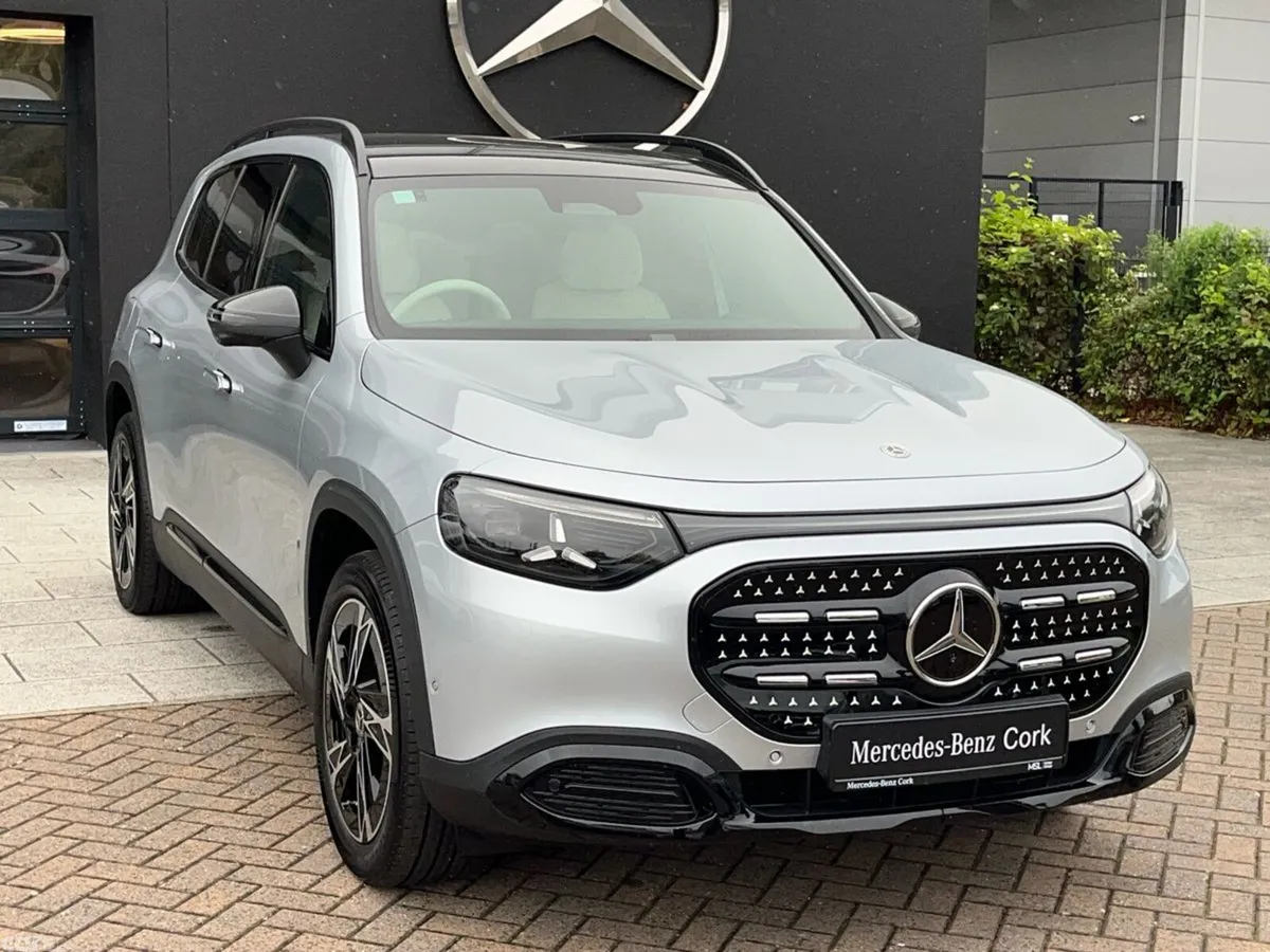 Mercedes-Benz GLB SUV, Electric, 2026, Silver