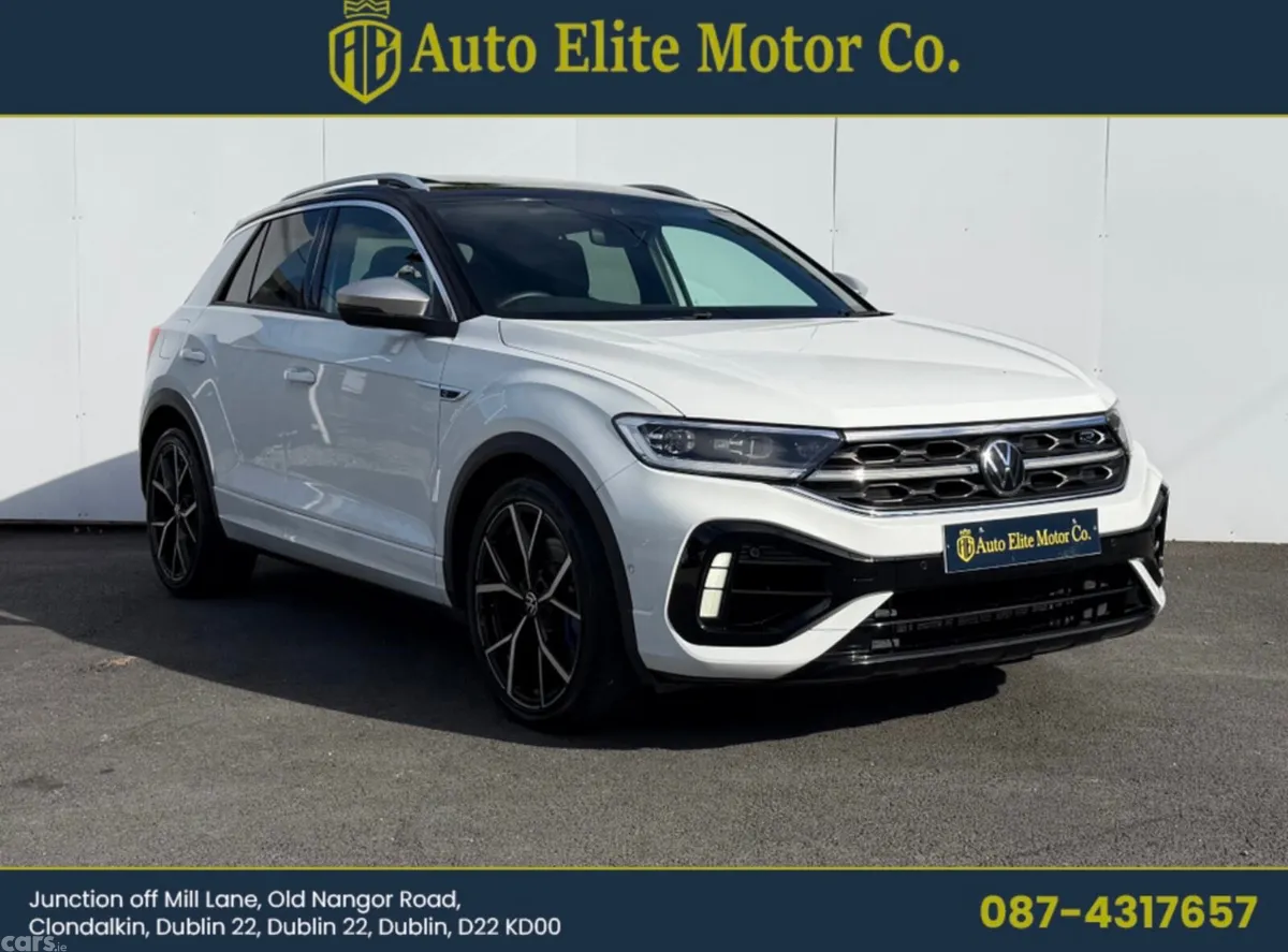 Volkswagen T-Roc SUV, Petrol, 2022, White