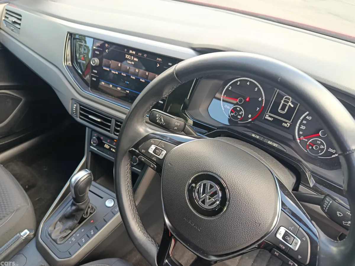 Volkswagen Polo Hatchback, Petrol, 2019, Red